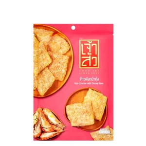 泰國座山錫袋粉紅-蝦鬆飯焦米餅乾-70g-x-3